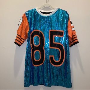 Sequenced t-shirt dress